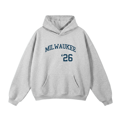 Brewers,Milwaukee,Brew,Crew,City,2026,Champs,Varsity,Champions,Championship,Merch,Swag,Gear,Grey