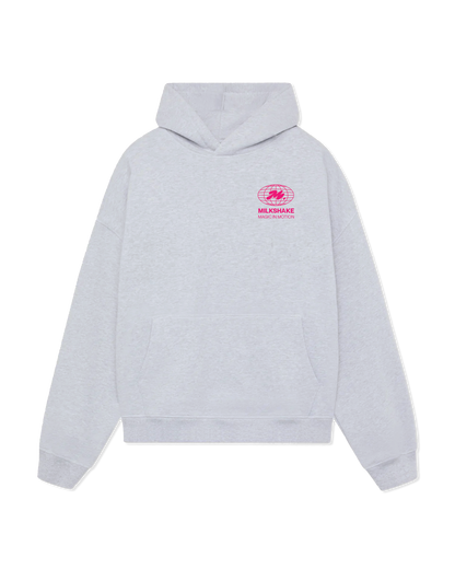 Oversized,Hoodie,Fleece,Cozy,Baggy,Hood,Heather,Grey,Pink,Graphic,Design,Streetwear,Menswear,Aura,Boyfriend,Unisex,Billie,Eilish