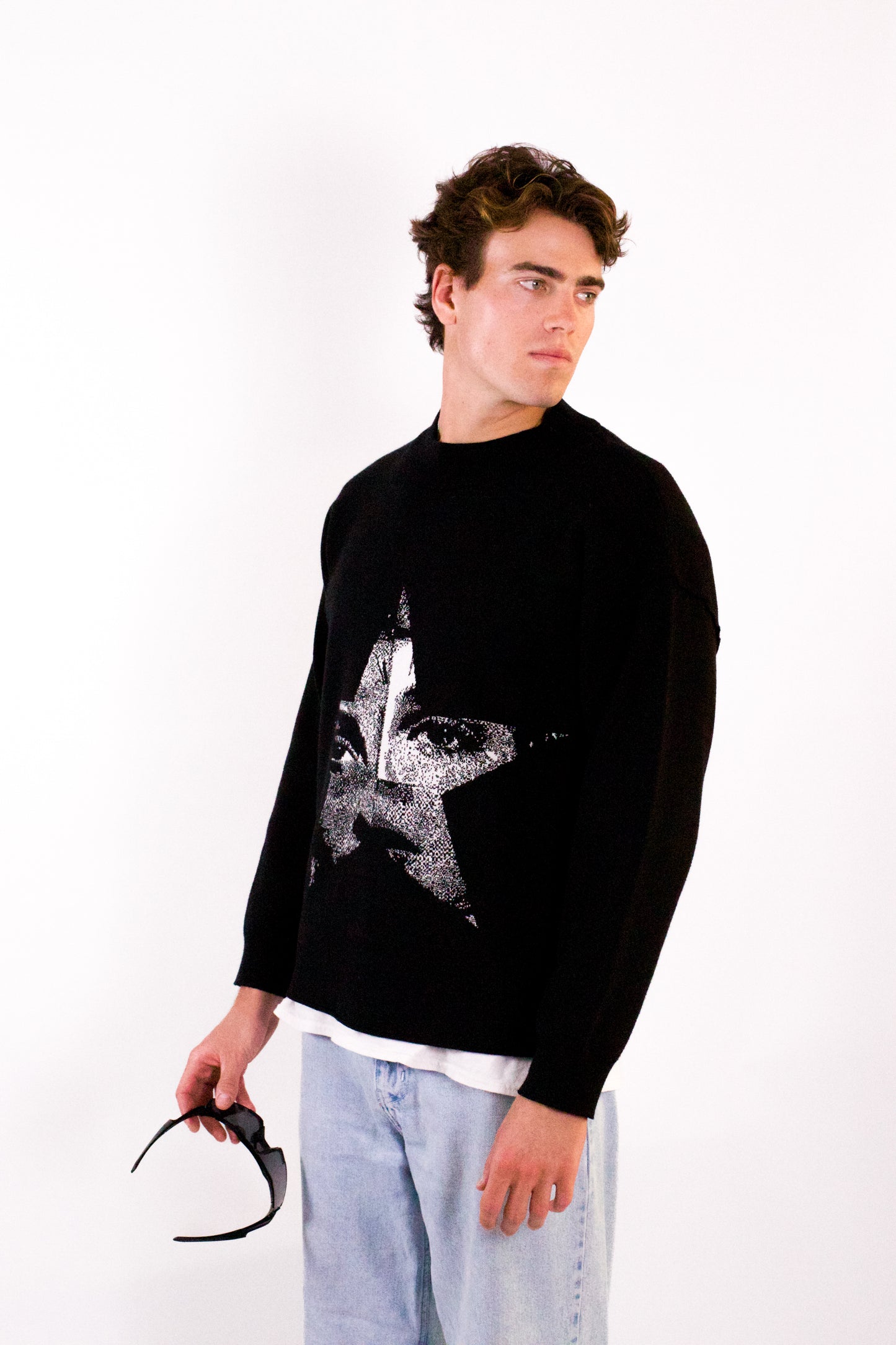 WISH SWEATER - BLACK