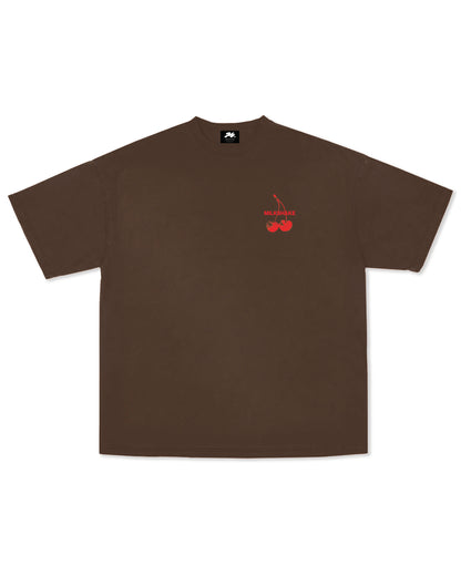 "PUNCH" TEE - CHOCOLATE